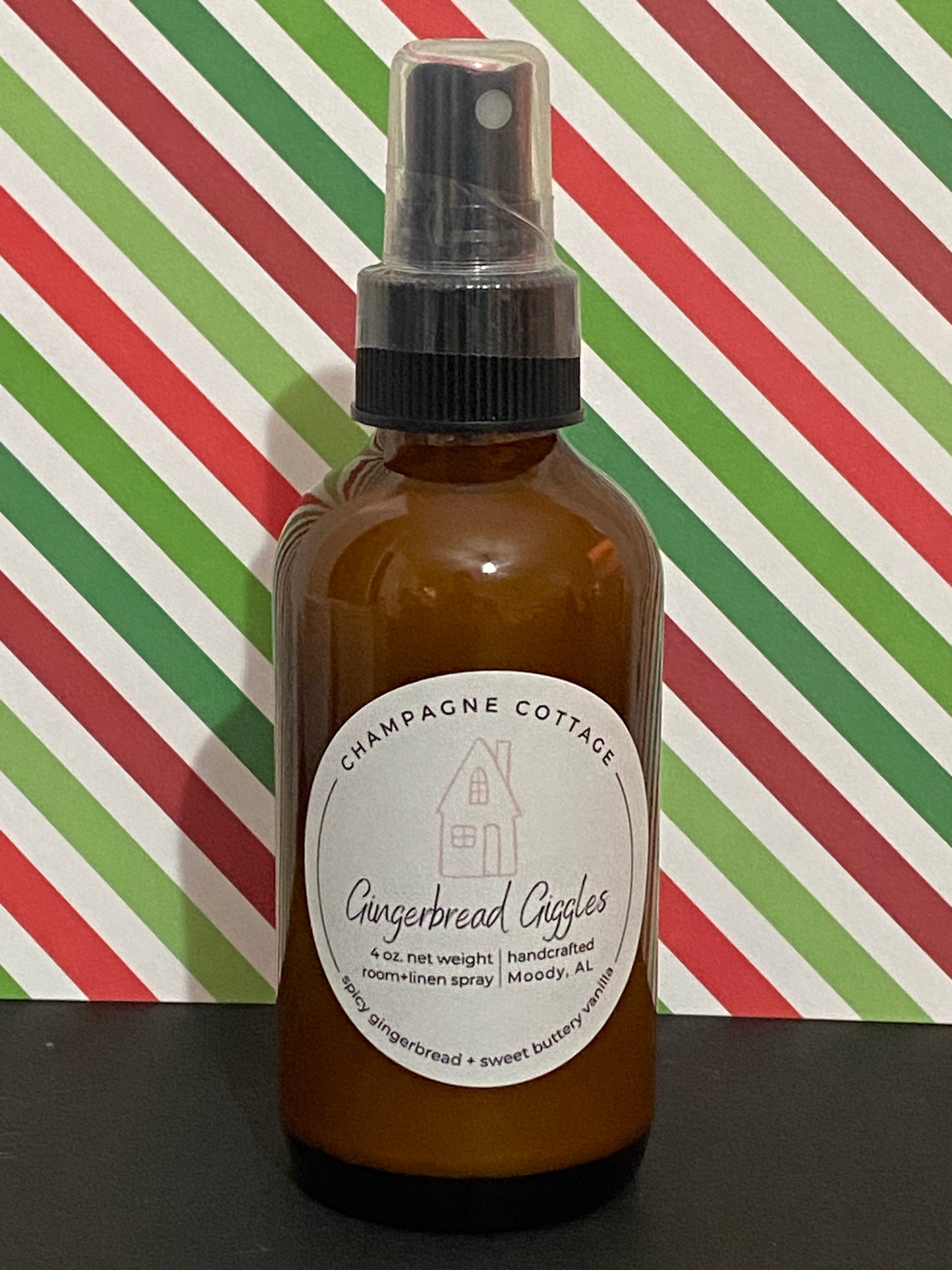 Gingerbread Giggles Room + Linen Spray (seasonal)