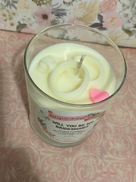 "I Can't Say I Do, without You" (Bridesmaid Candle) Cheery Collection