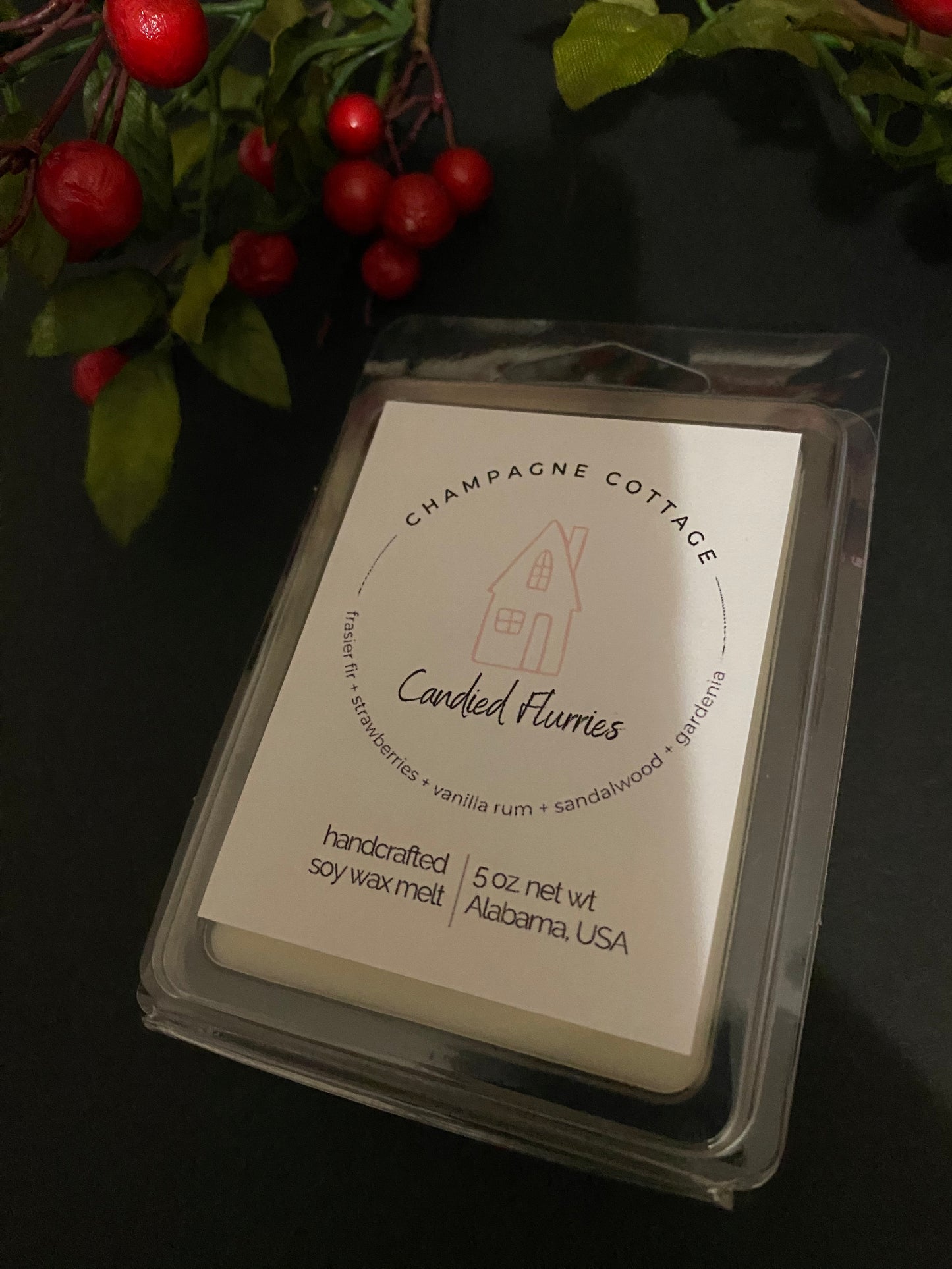 Candied Flurries - Wax Melt (seasonal)