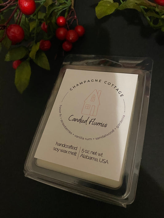 Candied Flurries - Wax Melt (seasonal)