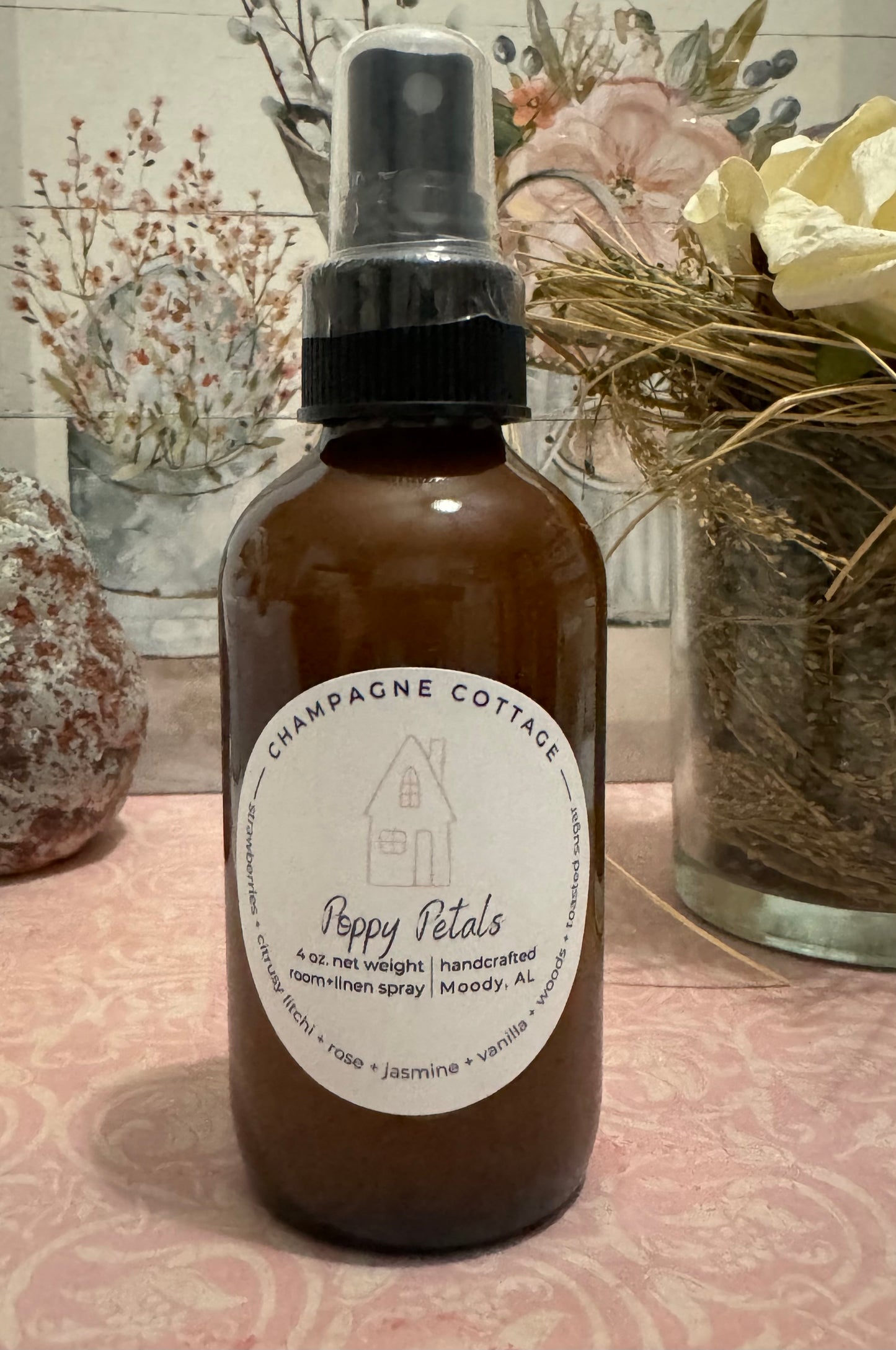 Poppy Petals - Room + Linen Spray (seasonal)