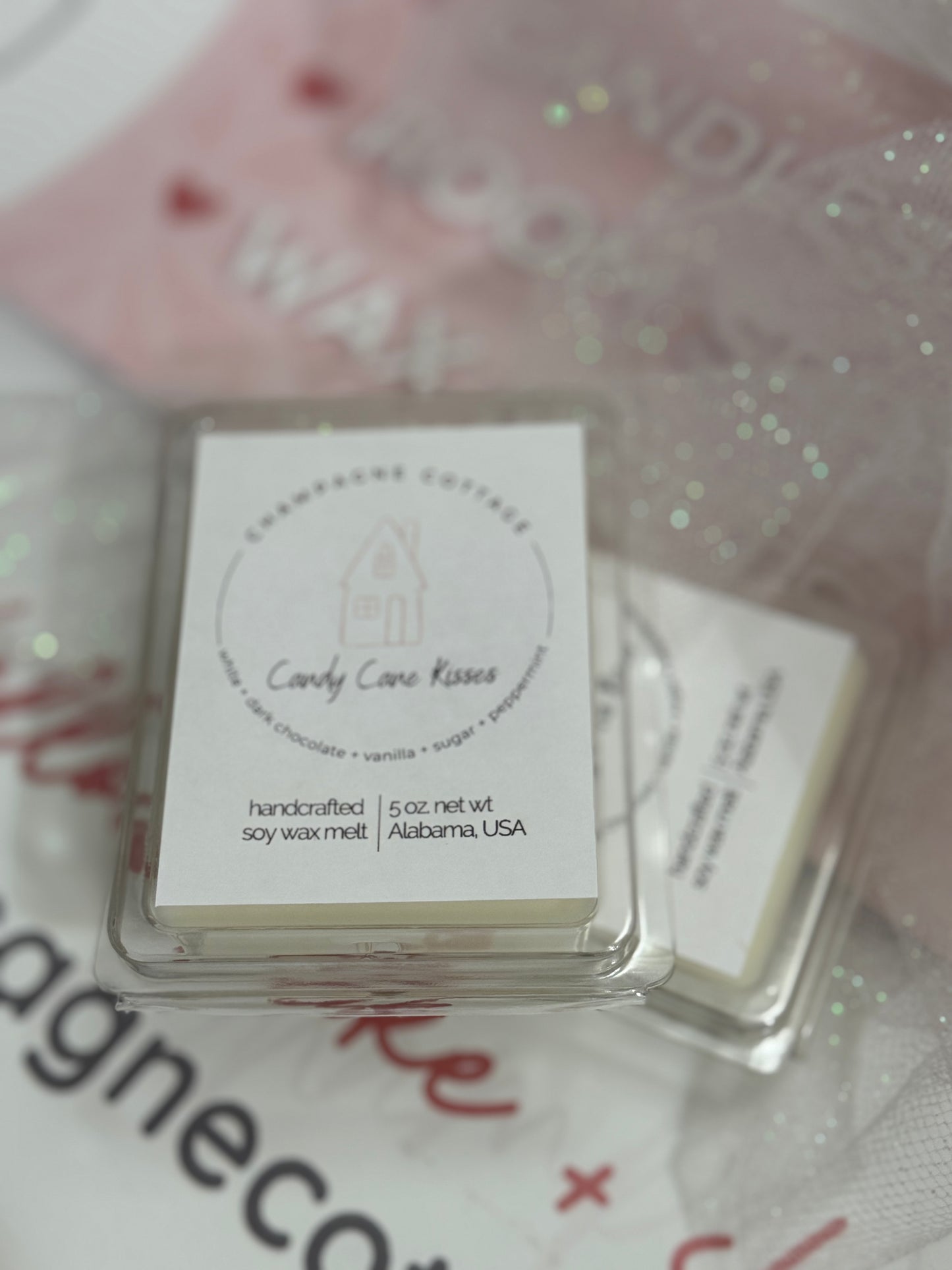 Candy Cane Kisses - Wax Melt (seasonal)