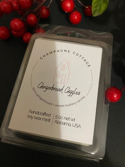 Gingerbread Giggles - Wax Melt (seasonal)